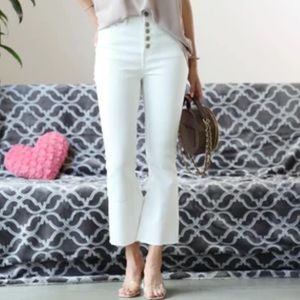 Sanctuary Connector Kick Crop Denim